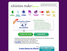 Tablet Screenshot of adventuremaker.com